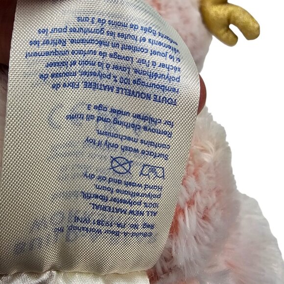 Build a Bear Workshop Reindeer Pink 2021 Merry Mission Plush Stuffed Animal Toy - Picture 15 of 16